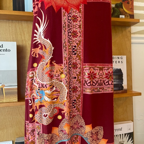 Johnny Was Dragon Print Tank Dress size M - Picture 12 of 13